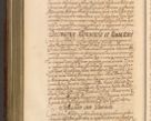 Zdjęcie nr 1349 dla obiektu archiwalnego: Acta actorum episcopalium R. D. Andreae Trzebicki, episcopi Cracoviensis et ducis Severiae a die 26 Augusti anni 1661 ad annum 1666 inclusive. Volumen III.