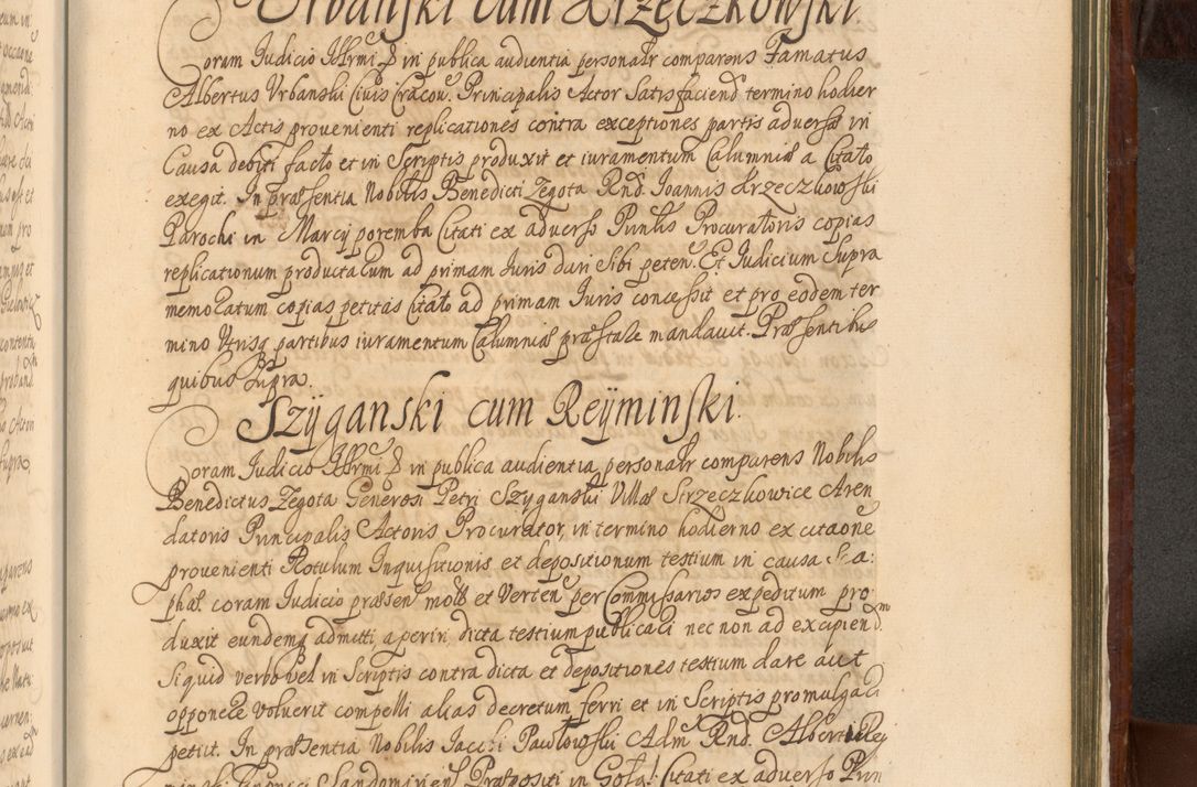 Zdjęcie nr 1346 dla obiektu archiwalnego: Acta actorum episcopalium R. D. Andreae Trzebicki, episcopi Cracoviensis et ducis Severiae a die 26 Augusti anni 1661 ad annum 1666 inclusive. Volumen III.