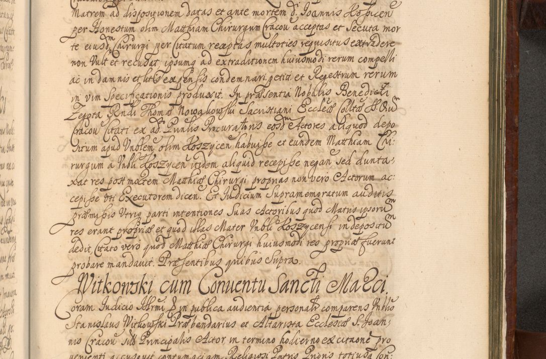 Zdjęcie nr 1344 dla obiektu archiwalnego: Acta actorum episcopalium R. D. Andreae Trzebicki, episcopi Cracoviensis et ducis Severiae a die 26 Augusti anni 1661 ad annum 1666 inclusive. Volumen III.