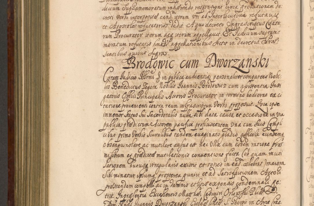 Zdjęcie nr 1343 dla obiektu archiwalnego: Acta actorum episcopalium R. D. Andreae Trzebicki, episcopi Cracoviensis et ducis Severiae a die 26 Augusti anni 1661 ad annum 1666 inclusive. Volumen III.