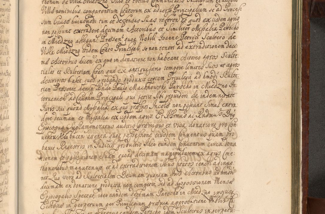 Zdjęcie nr 1340 dla obiektu archiwalnego: Acta actorum episcopalium R. D. Andreae Trzebicki, episcopi Cracoviensis et ducis Severiae a die 26 Augusti anni 1661 ad annum 1666 inclusive. Volumen III.