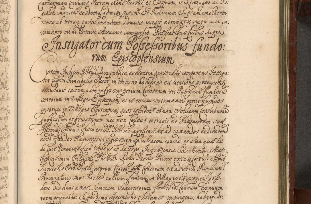 Zdjęcie nr 1336 dla obiektu archiwalnego: Acta actorum episcopalium R. D. Andreae Trzebicki, episcopi Cracoviensis et ducis Severiae a die 26 Augusti anni 1661 ad annum 1666 inclusive. Volumen III.