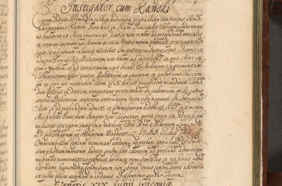 Zdjęcie nr 1334 dla obiektu archiwalnego: Acta actorum episcopalium R. D. Andreae Trzebicki, episcopi Cracoviensis et ducis Severiae a die 26 Augusti anni 1661 ad annum 1666 inclusive. Volumen III.