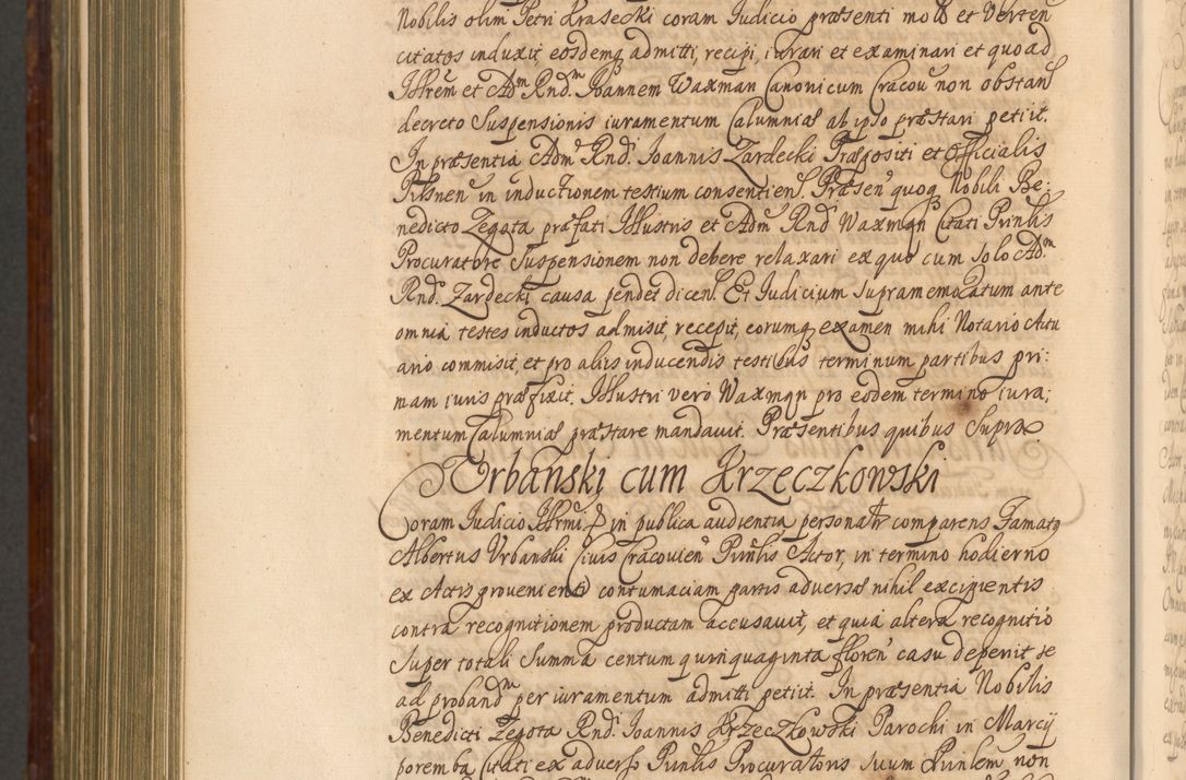 Zdjęcie nr 1333 dla obiektu archiwalnego: Acta actorum episcopalium R. D. Andreae Trzebicki, episcopi Cracoviensis et ducis Severiae a die 26 Augusti anni 1661 ad annum 1666 inclusive. Volumen III.