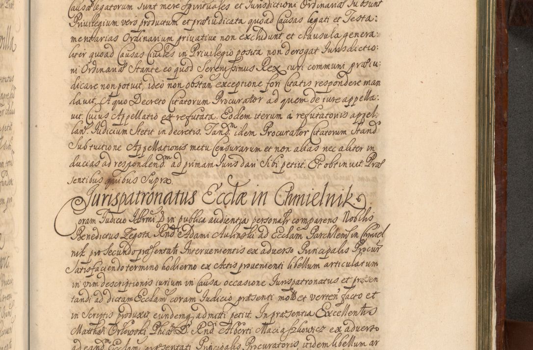 Zdjęcie nr 1332 dla obiektu archiwalnego: Acta actorum episcopalium R. D. Andreae Trzebicki, episcopi Cracoviensis et ducis Severiae a die 26 Augusti anni 1661 ad annum 1666 inclusive. Volumen III.