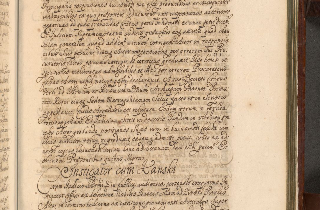 Zdjęcie nr 1328 dla obiektu archiwalnego: Acta actorum episcopalium R. D. Andreae Trzebicki, episcopi Cracoviensis et ducis Severiae a die 26 Augusti anni 1661 ad annum 1666 inclusive. Volumen III.
