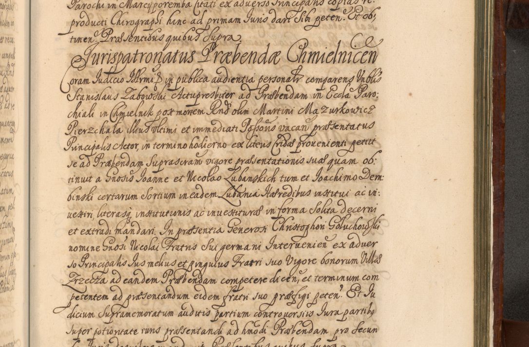 Zdjęcie nr 1324 dla obiektu archiwalnego: Acta actorum episcopalium R. D. Andreae Trzebicki, episcopi Cracoviensis et ducis Severiae a die 26 Augusti anni 1661 ad annum 1666 inclusive. Volumen III.