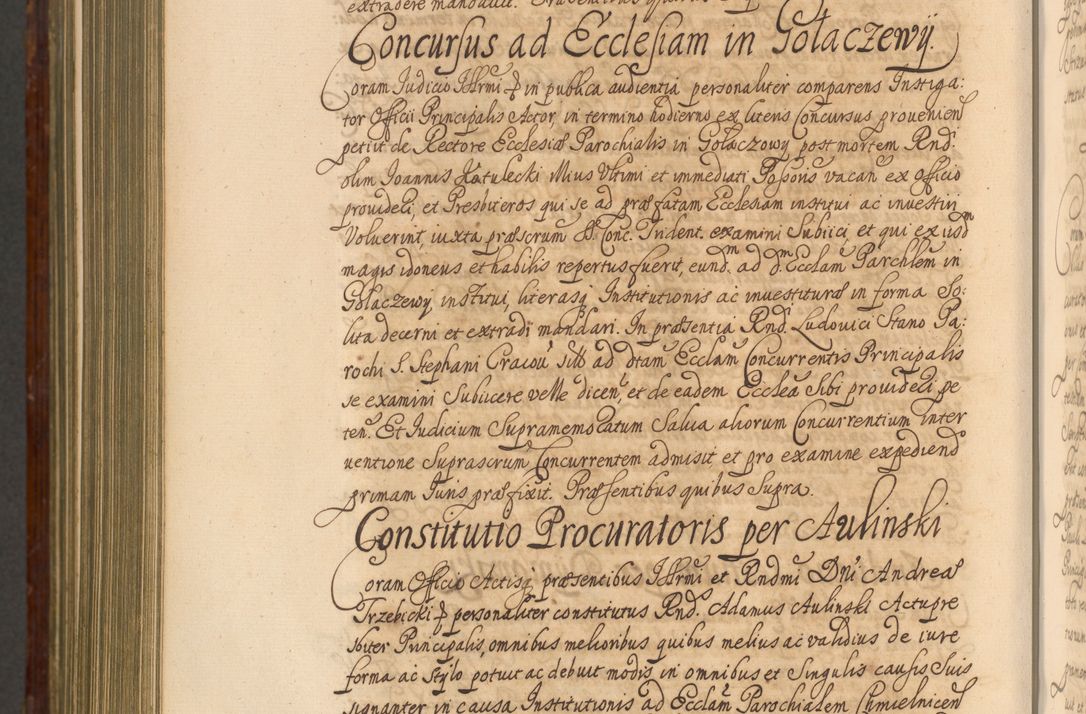 Zdjęcie nr 1321 dla obiektu archiwalnego: Acta actorum episcopalium R. D. Andreae Trzebicki, episcopi Cracoviensis et ducis Severiae a die 26 Augusti anni 1661 ad annum 1666 inclusive. Volumen III.
