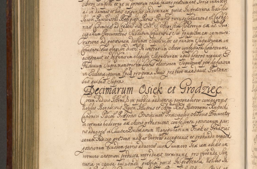 Zdjęcie nr 1319 dla obiektu archiwalnego: Acta actorum episcopalium R. D. Andreae Trzebicki, episcopi Cracoviensis et ducis Severiae a die 26 Augusti anni 1661 ad annum 1666 inclusive. Volumen III.