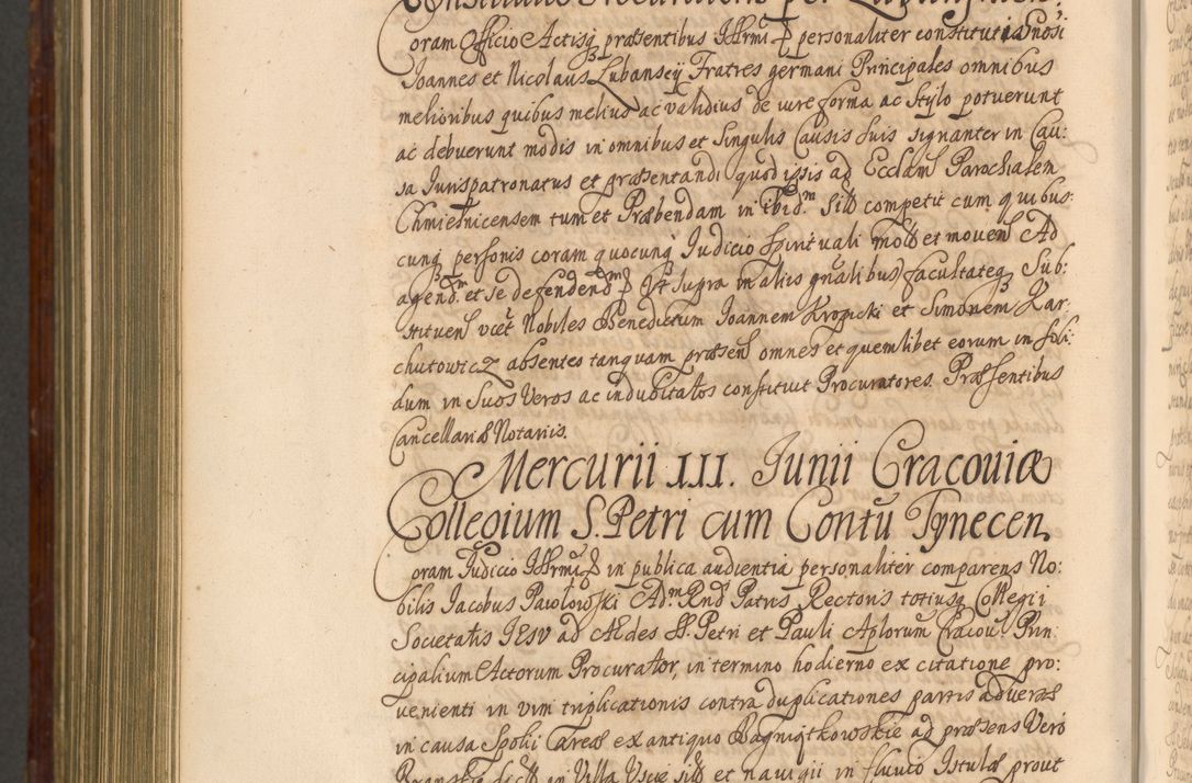 Zdjęcie nr 1317 dla obiektu archiwalnego: Acta actorum episcopalium R. D. Andreae Trzebicki, episcopi Cracoviensis et ducis Severiae a die 26 Augusti anni 1661 ad annum 1666 inclusive. Volumen III.