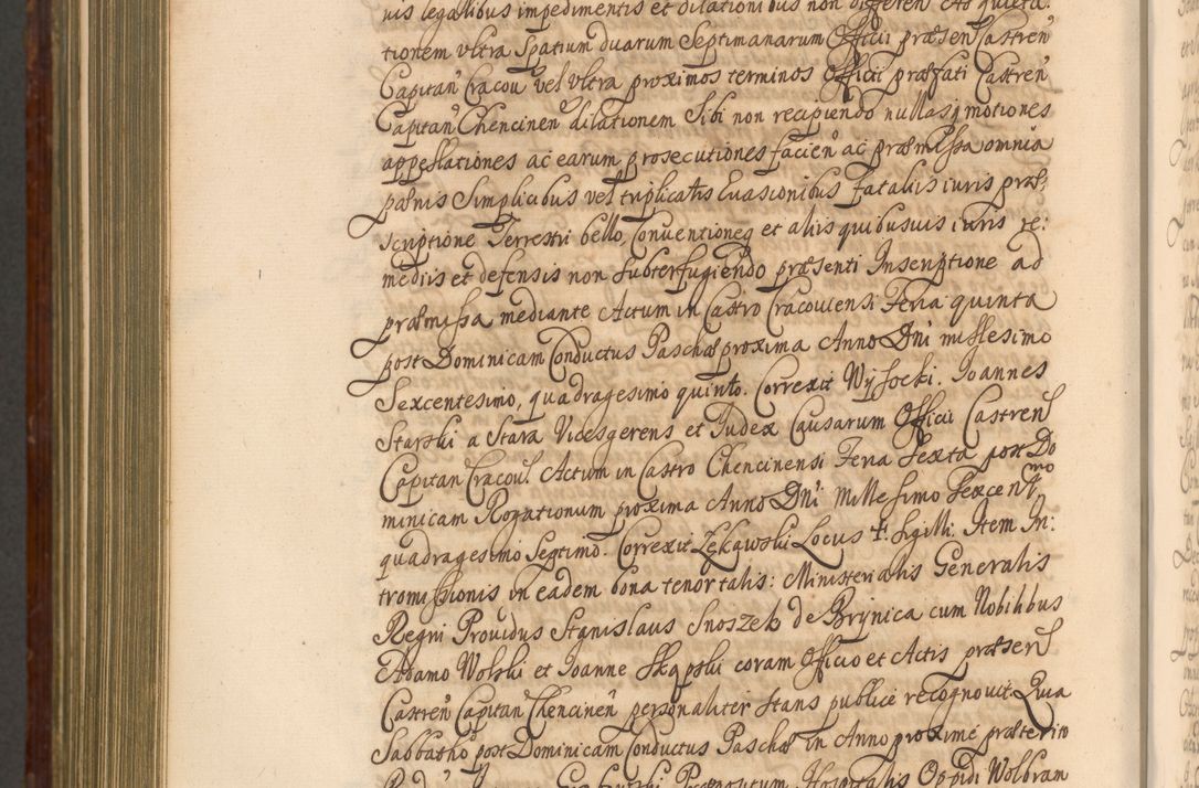 Zdjęcie nr 1295 dla obiektu archiwalnego: Acta actorum episcopalium R. D. Andreae Trzebicki, episcopi Cracoviensis et ducis Severiae a die 26 Augusti anni 1661 ad annum 1666 inclusive. Volumen III.