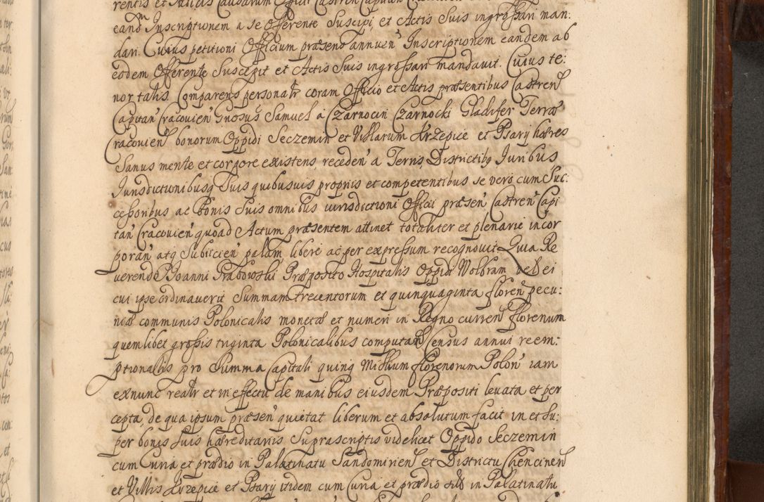Zdjęcie nr 1292 dla obiektu archiwalnego: Acta actorum episcopalium R. D. Andreae Trzebicki, episcopi Cracoviensis et ducis Severiae a die 26 Augusti anni 1661 ad annum 1666 inclusive. Volumen III.