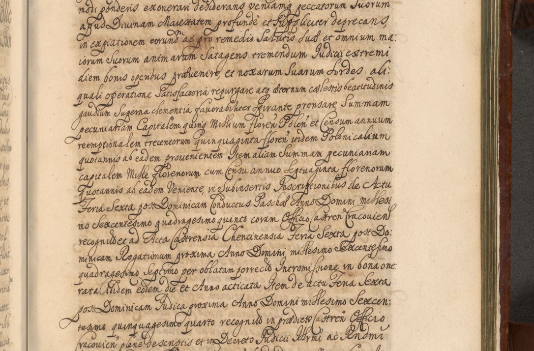 Zdjęcie nr 1290 dla obiektu archiwalnego: Acta actorum episcopalium R. D. Andreae Trzebicki, episcopi Cracoviensis et ducis Severiae a die 26 Augusti anni 1661 ad annum 1666 inclusive. Volumen III.
