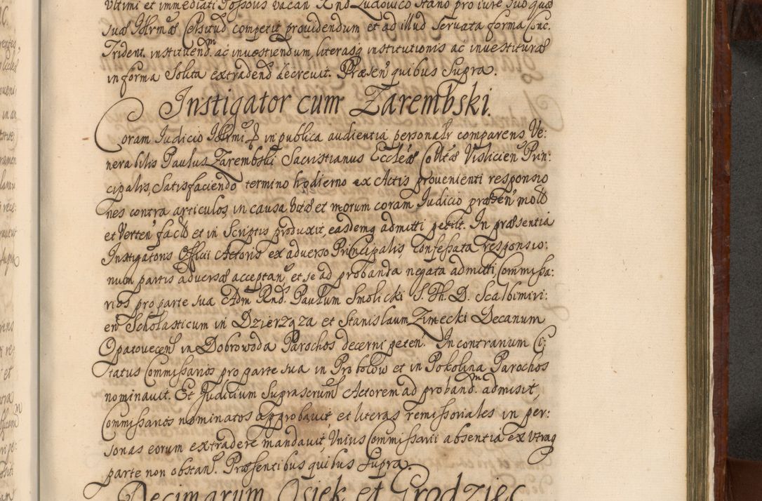 Zdjęcie nr 1288 dla obiektu archiwalnego: Acta actorum episcopalium R. D. Andreae Trzebicki, episcopi Cracoviensis et ducis Severiae a die 26 Augusti anni 1661 ad annum 1666 inclusive. Volumen III.