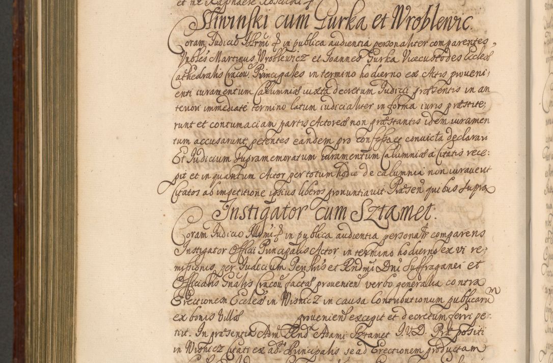 Zdjęcie nr 1287 dla obiektu archiwalnego: Acta actorum episcopalium R. D. Andreae Trzebicki, episcopi Cracoviensis et ducis Severiae a die 26 Augusti anni 1661 ad annum 1666 inclusive. Volumen III.