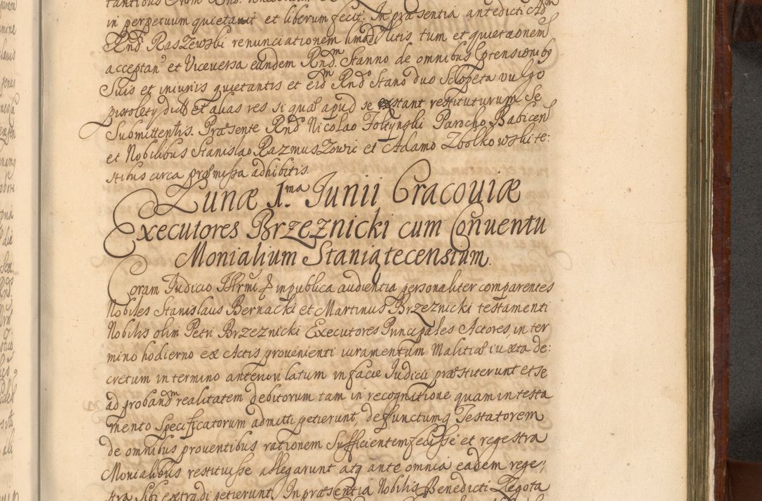 Zdjęcie nr 1286 dla obiektu archiwalnego: Acta actorum episcopalium R. D. Andreae Trzebicki, episcopi Cracoviensis et ducis Severiae a die 26 Augusti anni 1661 ad annum 1666 inclusive. Volumen III.