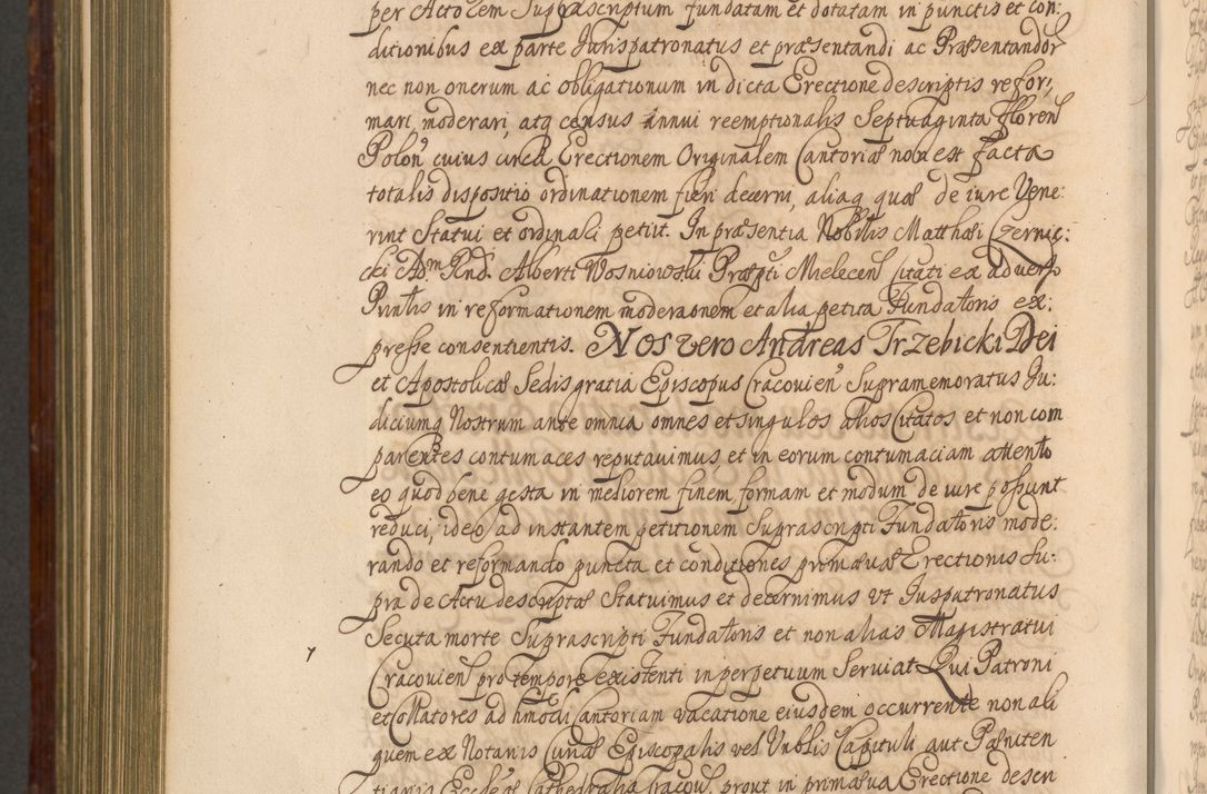 Zdjęcie nr 1283 dla obiektu archiwalnego: Acta actorum episcopalium R. D. Andreae Trzebicki, episcopi Cracoviensis et ducis Severiae a die 26 Augusti anni 1661 ad annum 1666 inclusive. Volumen III.