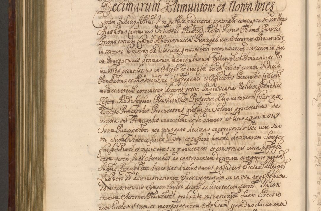 Zdjęcie nr 1279 dla obiektu archiwalnego: Acta actorum episcopalium R. D. Andreae Trzebicki, episcopi Cracoviensis et ducis Severiae a die 26 Augusti anni 1661 ad annum 1666 inclusive. Volumen III.