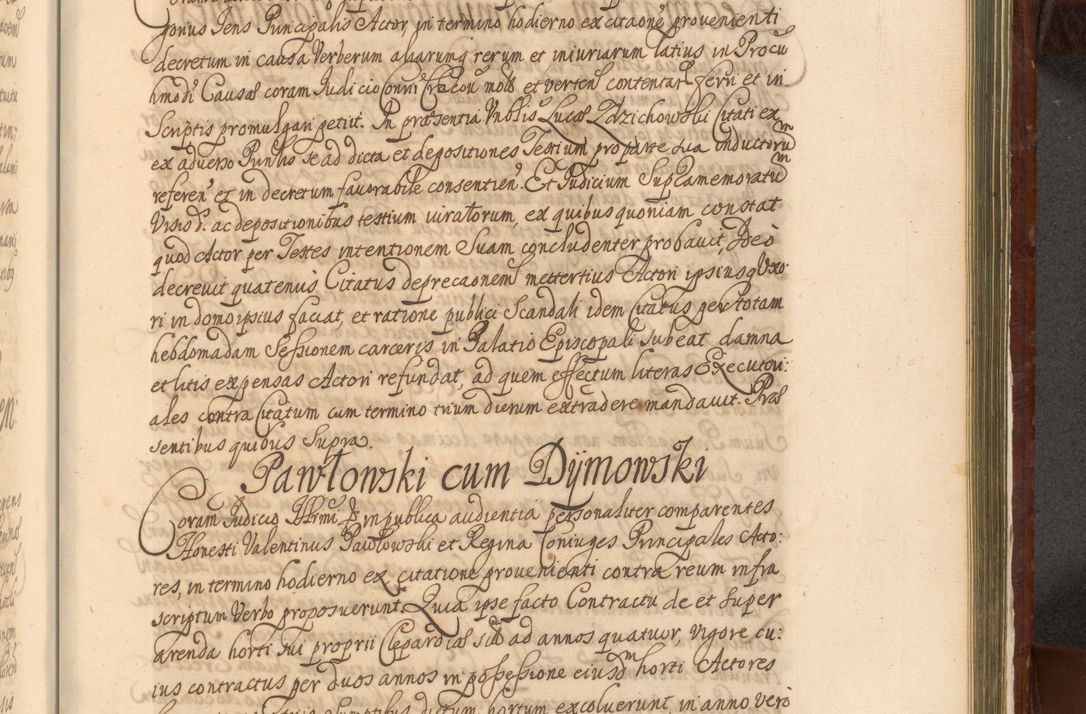 Zdjęcie nr 1278 dla obiektu archiwalnego: Acta actorum episcopalium R. D. Andreae Trzebicki, episcopi Cracoviensis et ducis Severiae a die 26 Augusti anni 1661 ad annum 1666 inclusive. Volumen III.