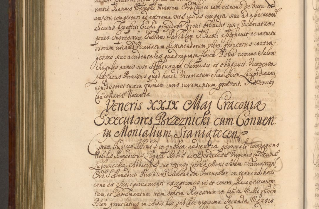 Zdjęcie nr 1277 dla obiektu archiwalnego: Acta actorum episcopalium R. D. Andreae Trzebicki, episcopi Cracoviensis et ducis Severiae a die 26 Augusti anni 1661 ad annum 1666 inclusive. Volumen III.