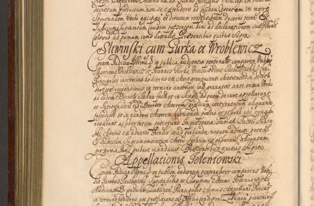 Zdjęcie nr 1273 dla obiektu archiwalnego: Acta actorum episcopalium R. D. Andreae Trzebicki, episcopi Cracoviensis et ducis Severiae a die 26 Augusti anni 1661 ad annum 1666 inclusive. Volumen III.