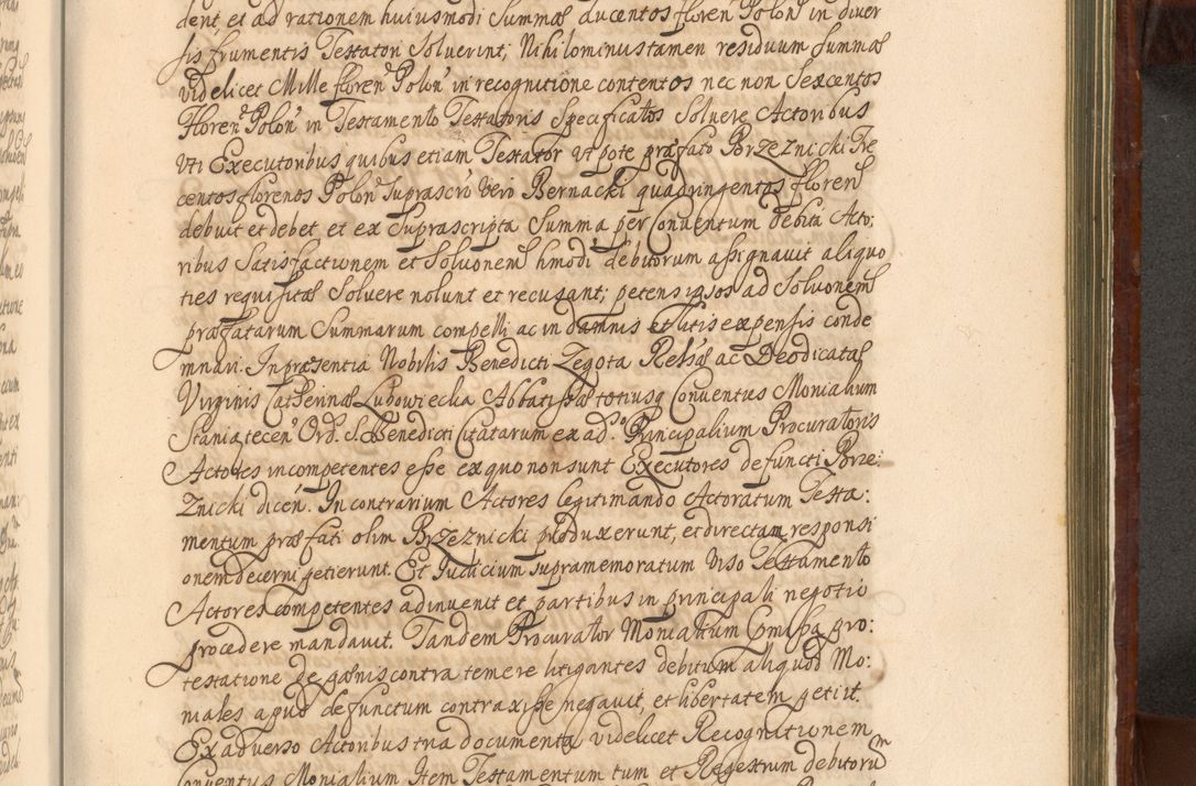 Zdjęcie nr 1272 dla obiektu archiwalnego: Acta actorum episcopalium R. D. Andreae Trzebicki, episcopi Cracoviensis et ducis Severiae a die 26 Augusti anni 1661 ad annum 1666 inclusive. Volumen III.