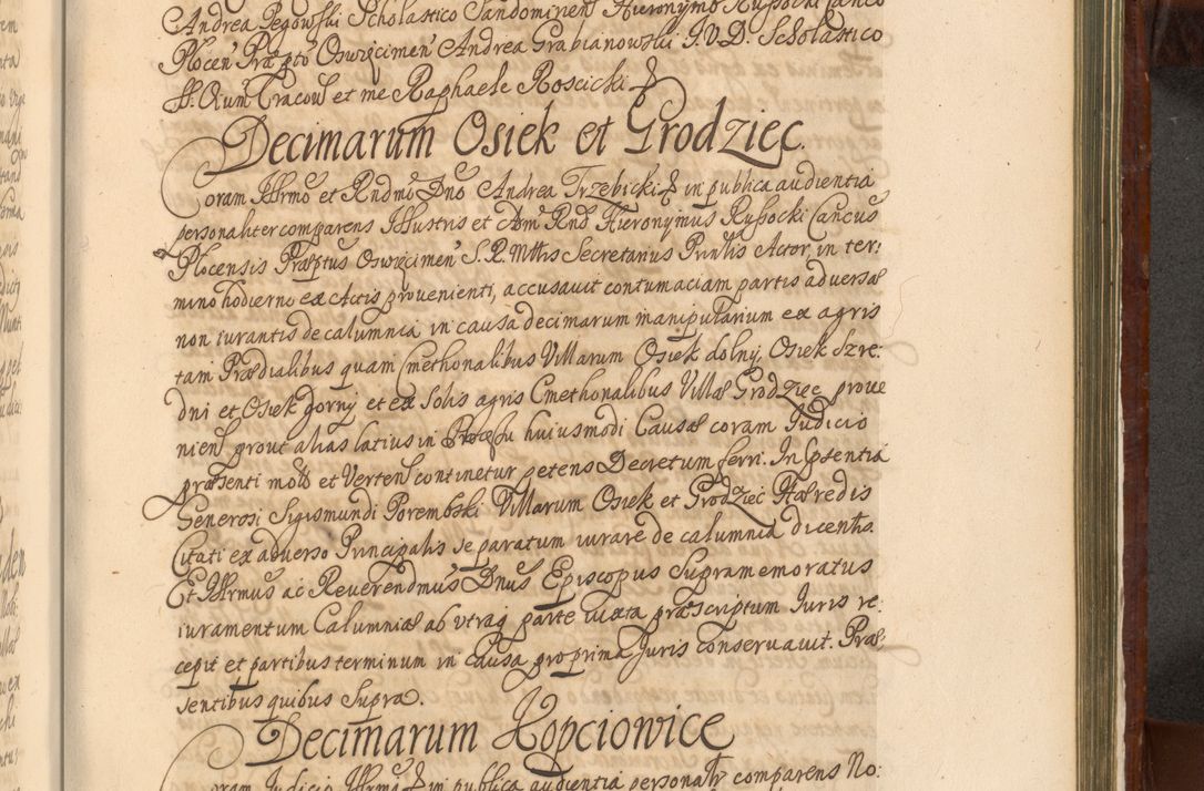Zdjęcie nr 1270 dla obiektu archiwalnego: Acta actorum episcopalium R. D. Andreae Trzebicki, episcopi Cracoviensis et ducis Severiae a die 26 Augusti anni 1661 ad annum 1666 inclusive. Volumen III.