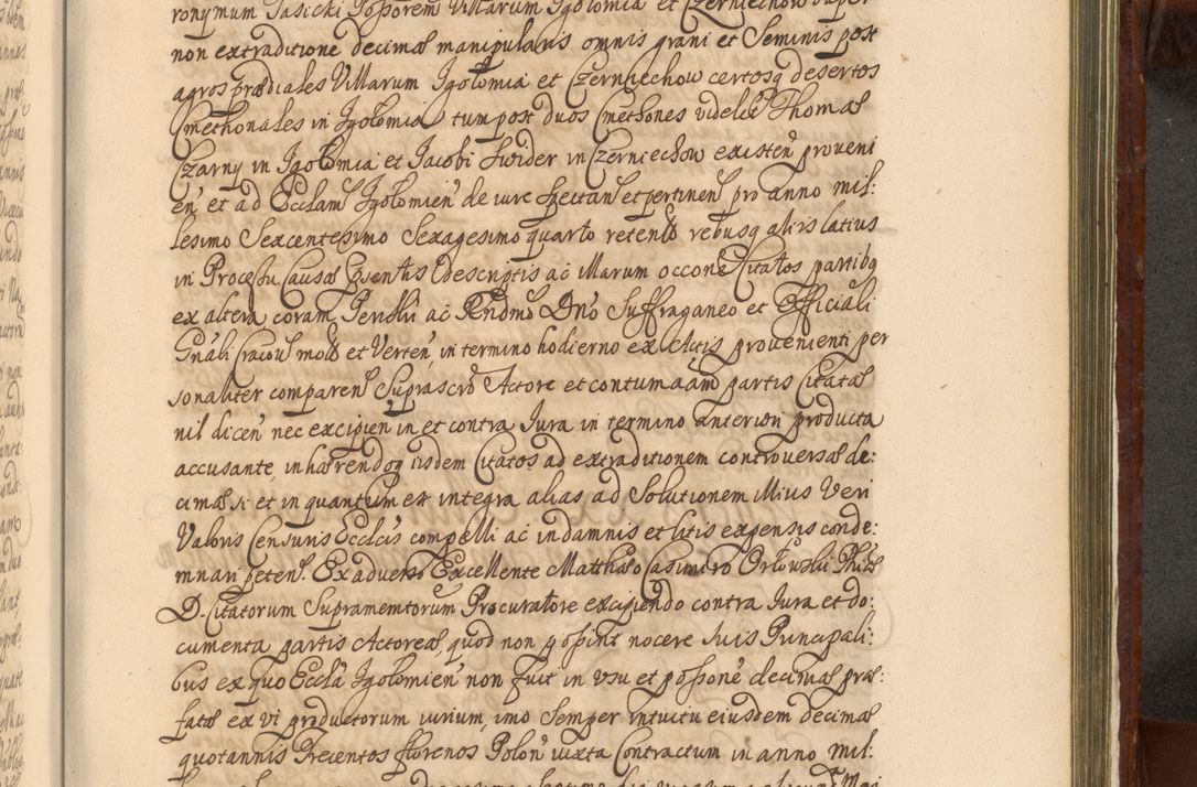 Zdjęcie nr 1268 dla obiektu archiwalnego: Acta actorum episcopalium R. D. Andreae Trzebicki, episcopi Cracoviensis et ducis Severiae a die 26 Augusti anni 1661 ad annum 1666 inclusive. Volumen III.