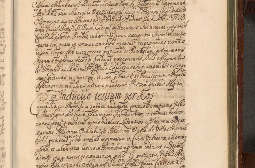 Zdjęcie nr 1266 dla obiektu archiwalnego: Acta actorum episcopalium R. D. Andreae Trzebicki, episcopi Cracoviensis et ducis Severiae a die 26 Augusti anni 1661 ad annum 1666 inclusive. Volumen III.