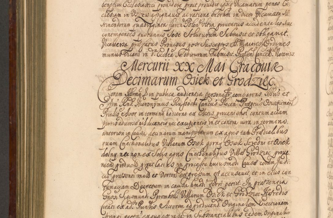Zdjęcie nr 1261 dla obiektu archiwalnego: Acta actorum episcopalium R. D. Andreae Trzebicki, episcopi Cracoviensis et ducis Severiae a die 26 Augusti anni 1661 ad annum 1666 inclusive. Volumen III.