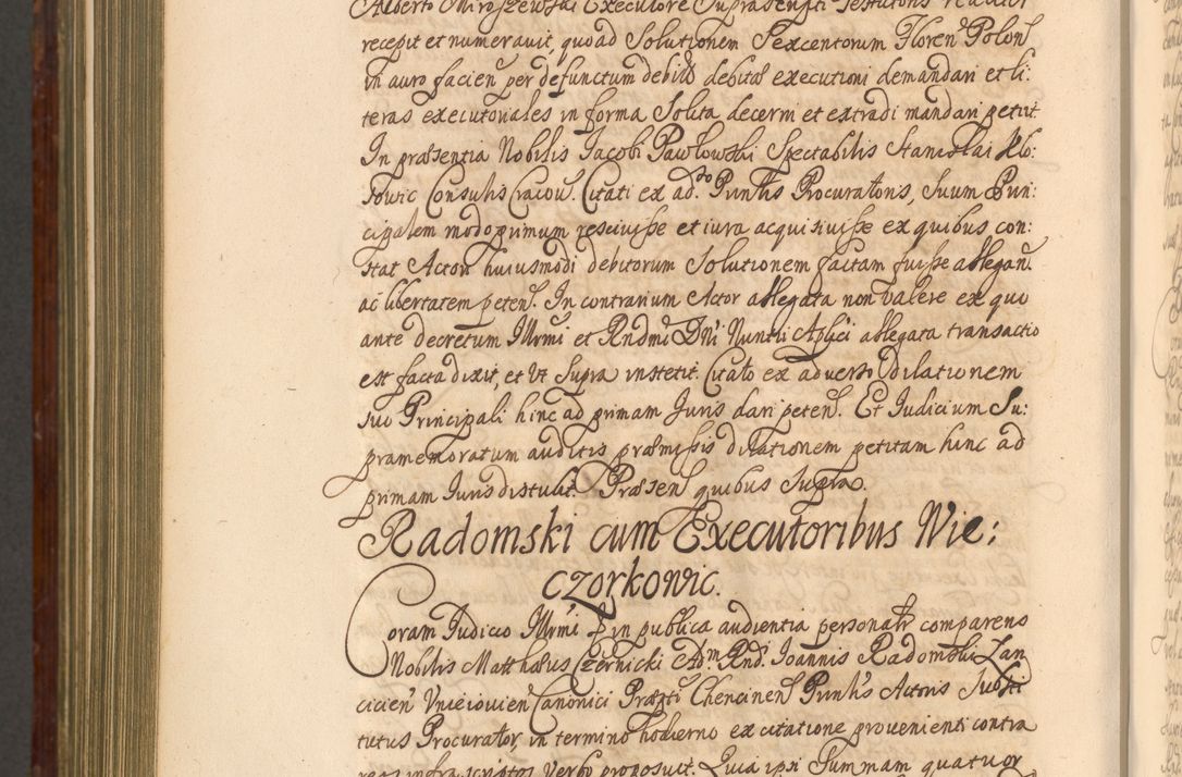 Zdjęcie nr 1259 dla obiektu archiwalnego: Acta actorum episcopalium R. D. Andreae Trzebicki, episcopi Cracoviensis et ducis Severiae a die 26 Augusti anni 1661 ad annum 1666 inclusive. Volumen III.