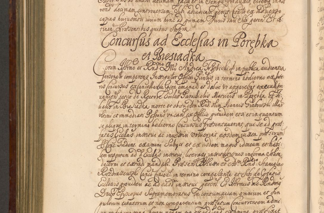 Zdjęcie nr 1257 dla obiektu archiwalnego: Acta actorum episcopalium R. D. Andreae Trzebicki, episcopi Cracoviensis et ducis Severiae a die 26 Augusti anni 1661 ad annum 1666 inclusive. Volumen III.