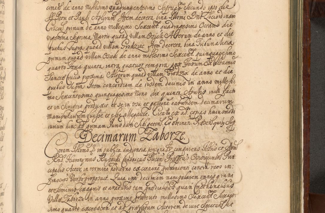 Zdjęcie nr 1254 dla obiektu archiwalnego: Acta actorum episcopalium R. D. Andreae Trzebicki, episcopi Cracoviensis et ducis Severiae a die 26 Augusti anni 1661 ad annum 1666 inclusive. Volumen III.