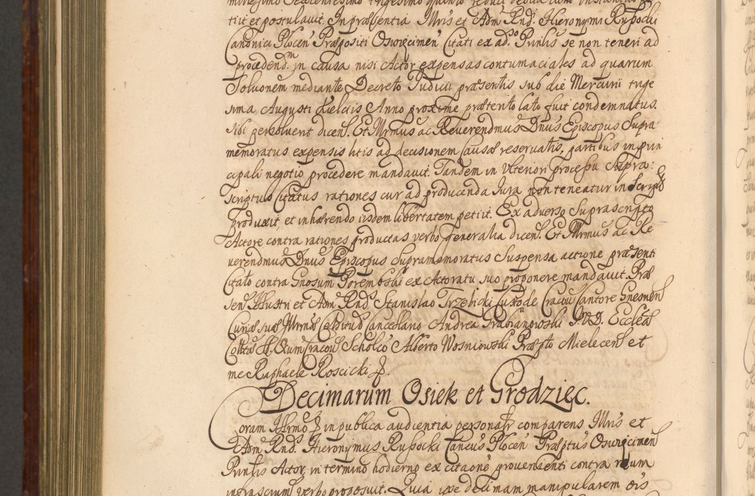 Zdjęcie nr 1253 dla obiektu archiwalnego: Acta actorum episcopalium R. D. Andreae Trzebicki, episcopi Cracoviensis et ducis Severiae a die 26 Augusti anni 1661 ad annum 1666 inclusive. Volumen III.