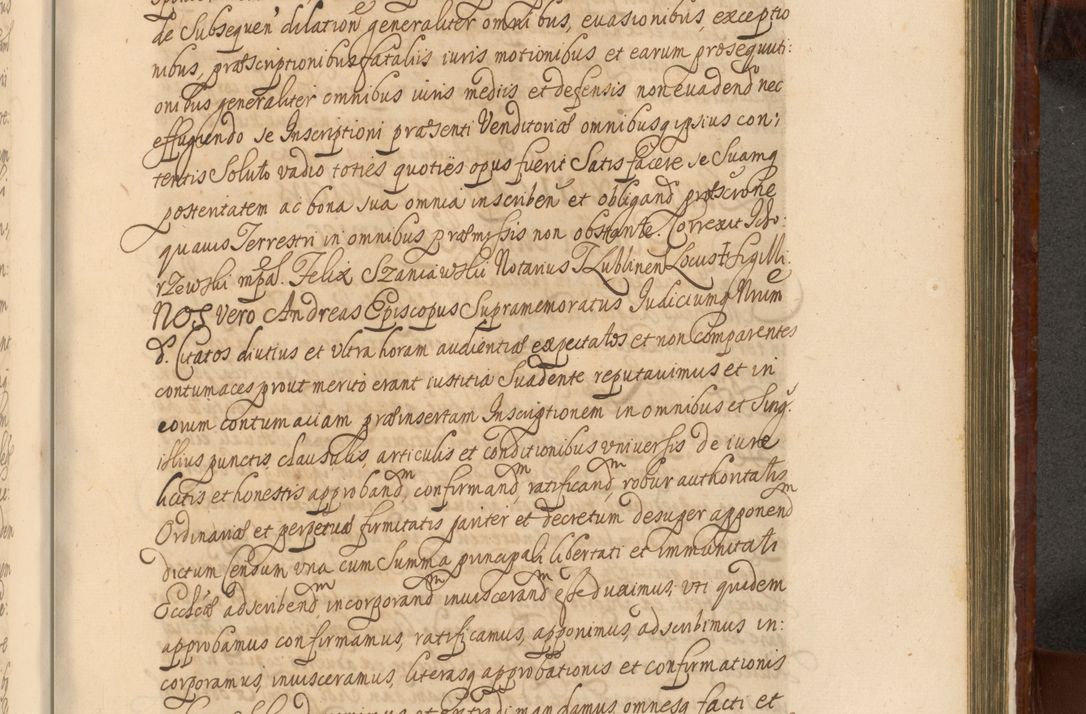 Zdjęcie nr 1250 dla obiektu archiwalnego: Acta actorum episcopalium R. D. Andreae Trzebicki, episcopi Cracoviensis et ducis Severiae a die 26 Augusti anni 1661 ad annum 1666 inclusive. Volumen III.