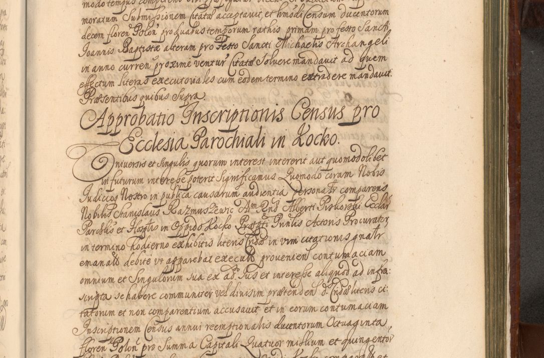 Zdjęcie nr 1238 dla obiektu archiwalnego: Acta actorum episcopalium R. D. Andreae Trzebicki, episcopi Cracoviensis et ducis Severiae a die 26 Augusti anni 1661 ad annum 1666 inclusive. Volumen III.