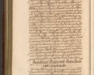 Zdjęcie nr 1237 dla obiektu archiwalnego: Acta actorum episcopalium R. D. Andreae Trzebicki, episcopi Cracoviensis et ducis Severiae a die 26 Augusti anni 1661 ad annum 1666 inclusive. Volumen III.