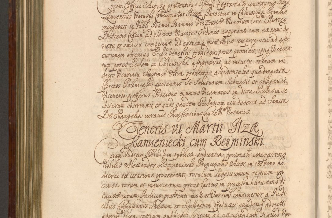 Zdjęcie nr 1233 dla obiektu archiwalnego: Acta actorum episcopalium R. D. Andreae Trzebicki, episcopi Cracoviensis et ducis Severiae a die 26 Augusti anni 1661 ad annum 1666 inclusive. Volumen III.