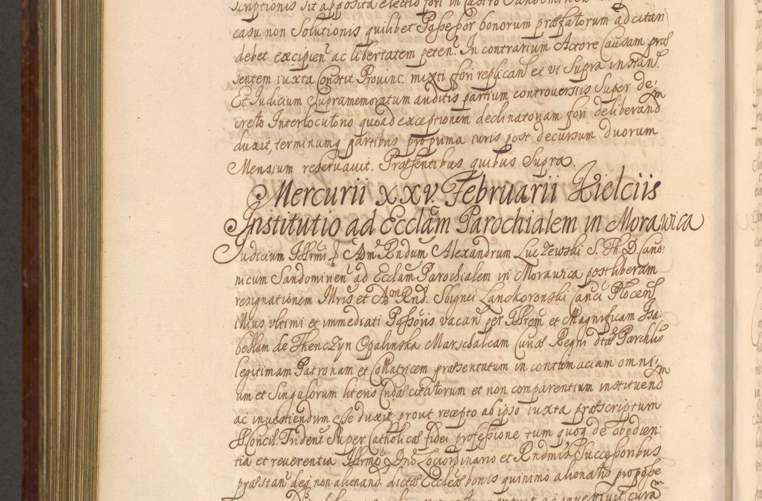 Zdjęcie nr 1231 dla obiektu archiwalnego: Acta actorum episcopalium R. D. Andreae Trzebicki, episcopi Cracoviensis et ducis Severiae a die 26 Augusti anni 1661 ad annum 1666 inclusive. Volumen III.