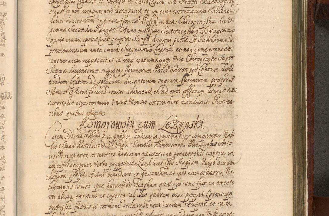 Zdjęcie nr 1232 dla obiektu archiwalnego: Acta actorum episcopalium R. D. Andreae Trzebicki, episcopi Cracoviensis et ducis Severiae a die 26 Augusti anni 1661 ad annum 1666 inclusive. Volumen III.