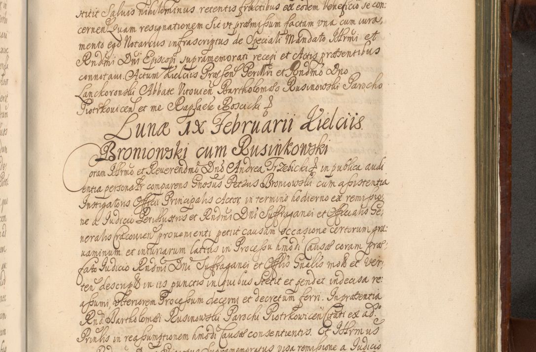 Zdjęcie nr 1226 dla obiektu archiwalnego: Acta actorum episcopalium R. D. Andreae Trzebicki, episcopi Cracoviensis et ducis Severiae a die 26 Augusti anni 1661 ad annum 1666 inclusive. Volumen III.