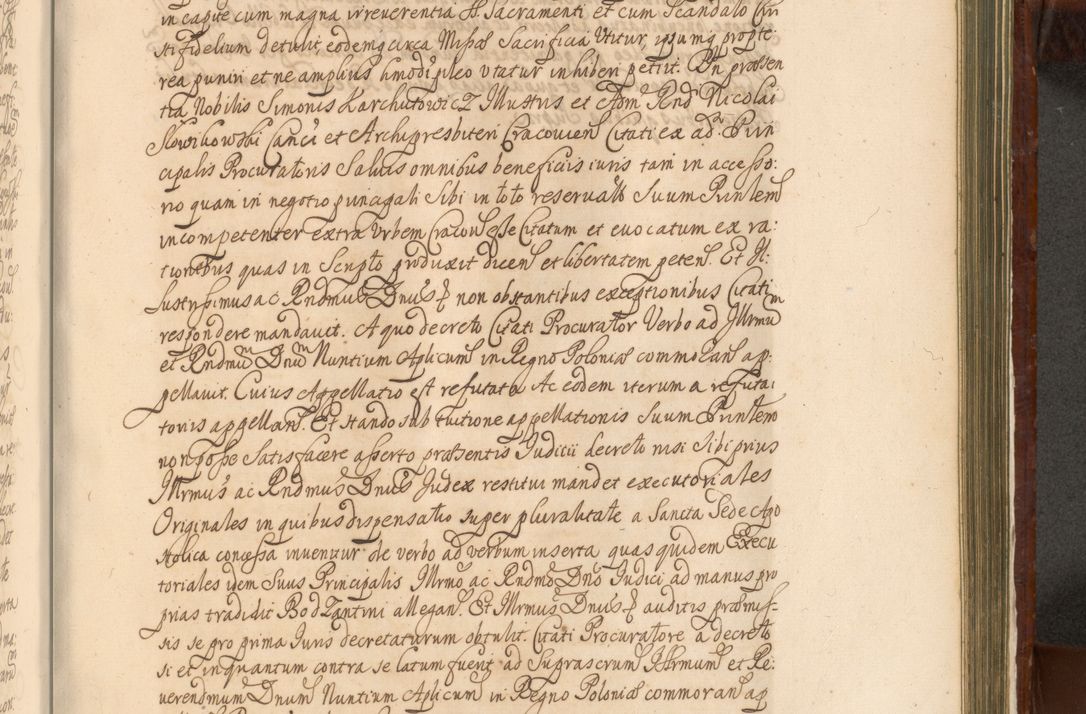 Zdjęcie nr 1218 dla obiektu archiwalnego: Acta actorum episcopalium R. D. Andreae Trzebicki, episcopi Cracoviensis et ducis Severiae a die 26 Augusti anni 1661 ad annum 1666 inclusive. Volumen III.