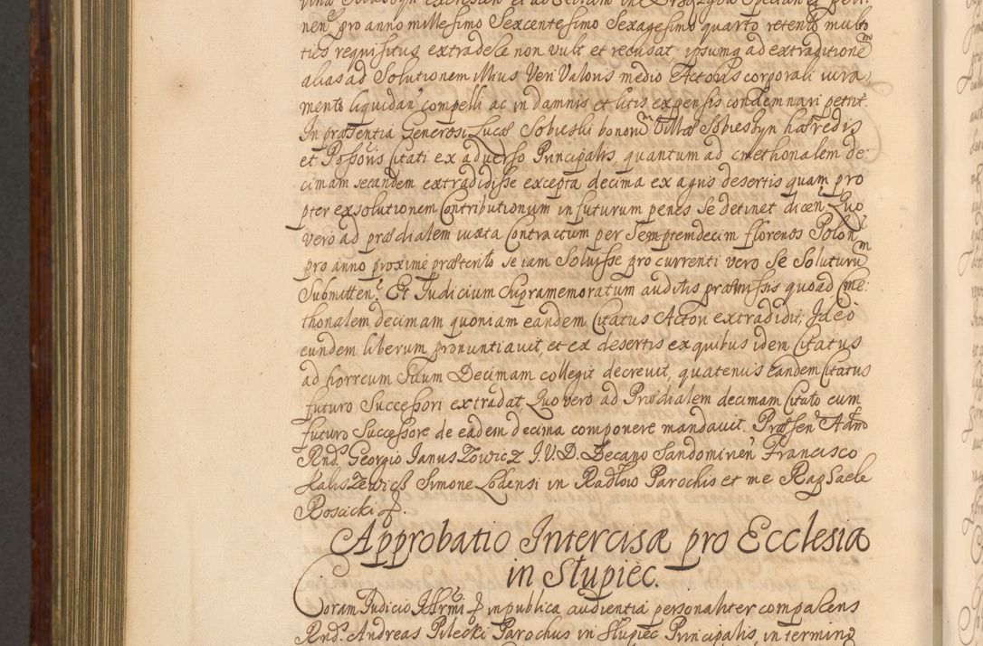 Zdjęcie nr 1213 dla obiektu archiwalnego: Acta actorum episcopalium R. D. Andreae Trzebicki, episcopi Cracoviensis et ducis Severiae a die 26 Augusti anni 1661 ad annum 1666 inclusive. Volumen III.