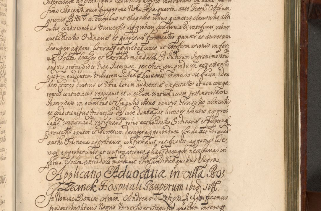 Zdjęcie nr 1214 dla obiektu archiwalnego: Acta actorum episcopalium R. D. Andreae Trzebicki, episcopi Cracoviensis et ducis Severiae a die 26 Augusti anni 1661 ad annum 1666 inclusive. Volumen III.