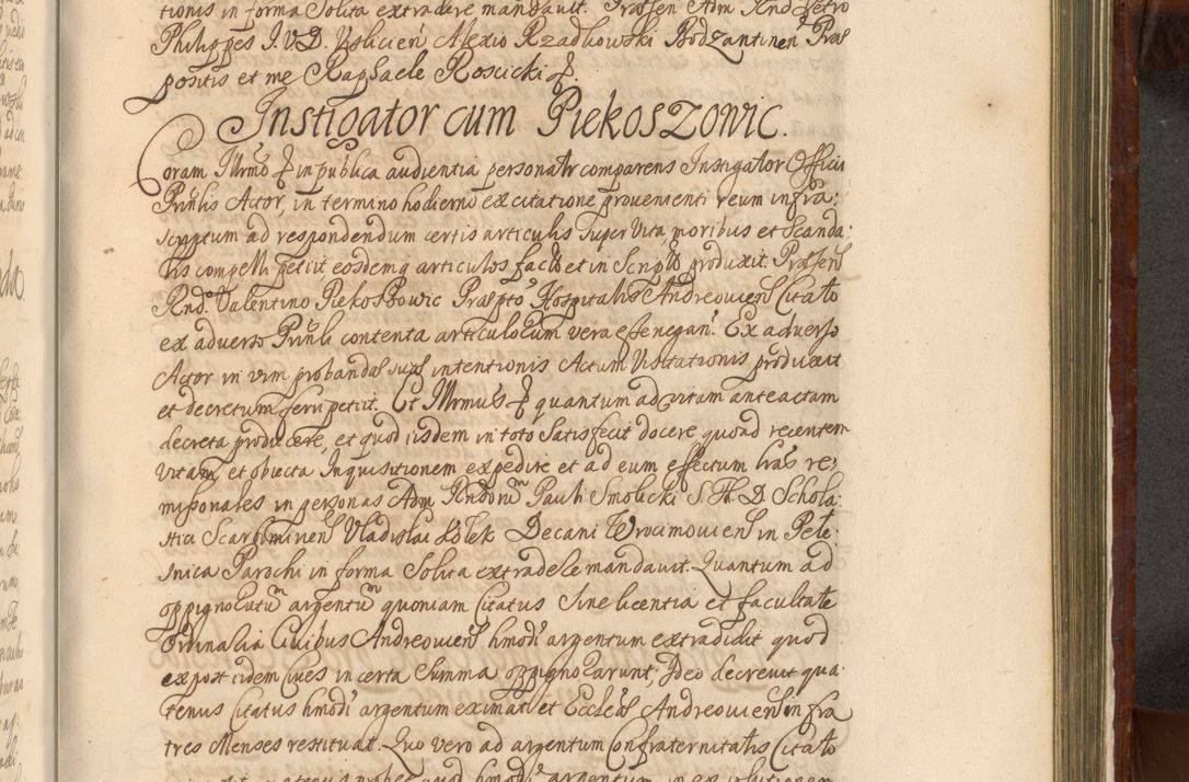 Zdjęcie nr 1212 dla obiektu archiwalnego: Acta actorum episcopalium R. D. Andreae Trzebicki, episcopi Cracoviensis et ducis Severiae a die 26 Augusti anni 1661 ad annum 1666 inclusive. Volumen III.