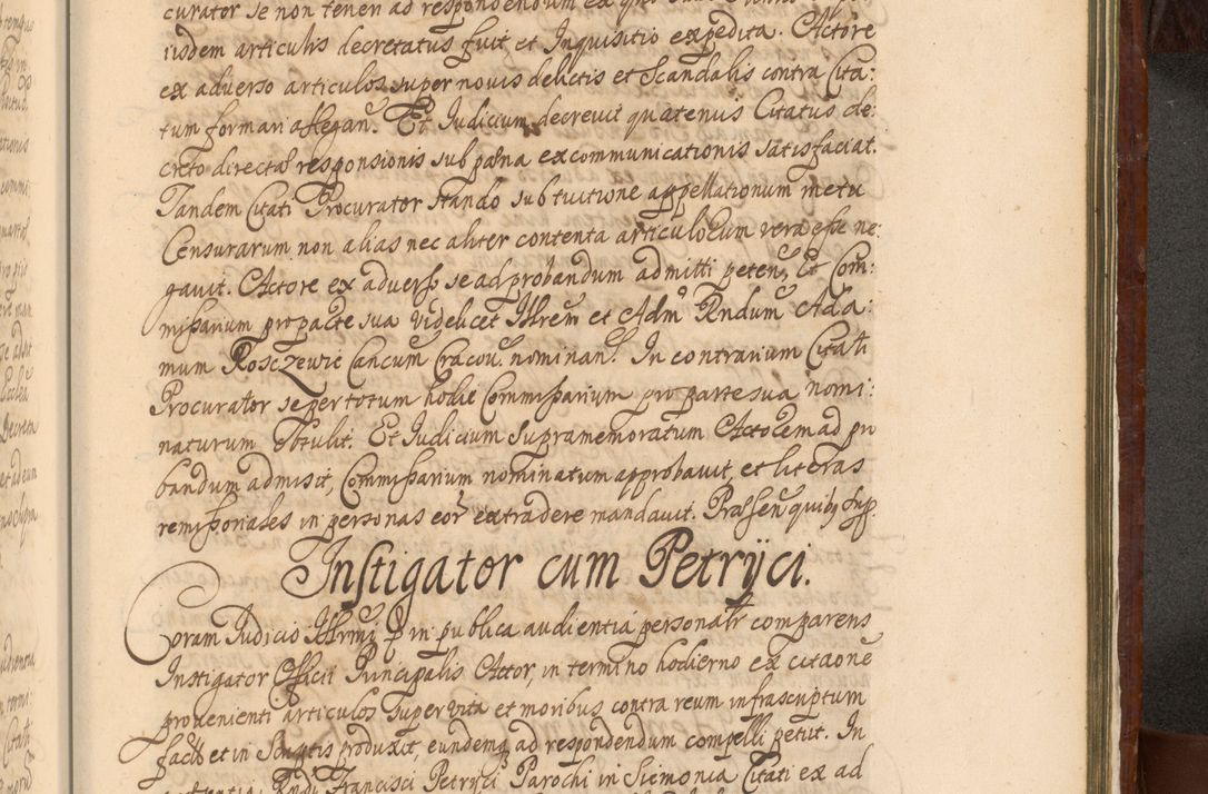 Zdjęcie nr 1410 dla obiektu archiwalnego: Acta actorum episcopalium R. D. Andreae Trzebicki, episcopi Cracoviensis et ducis Severiae a die 26 Augusti anni 1661 ad annum 1666 inclusive. Volumen III.