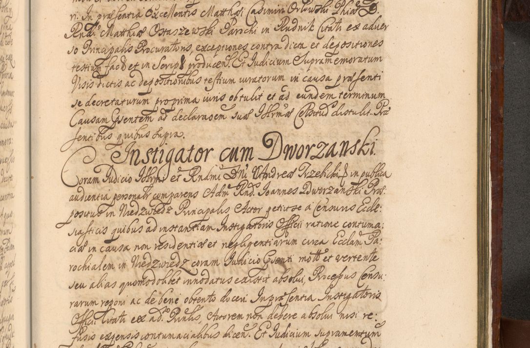 Zdjęcie nr 1408 dla obiektu archiwalnego: Acta actorum episcopalium R. D. Andreae Trzebicki, episcopi Cracoviensis et ducis Severiae a die 26 Augusti anni 1661 ad annum 1666 inclusive. Volumen III.