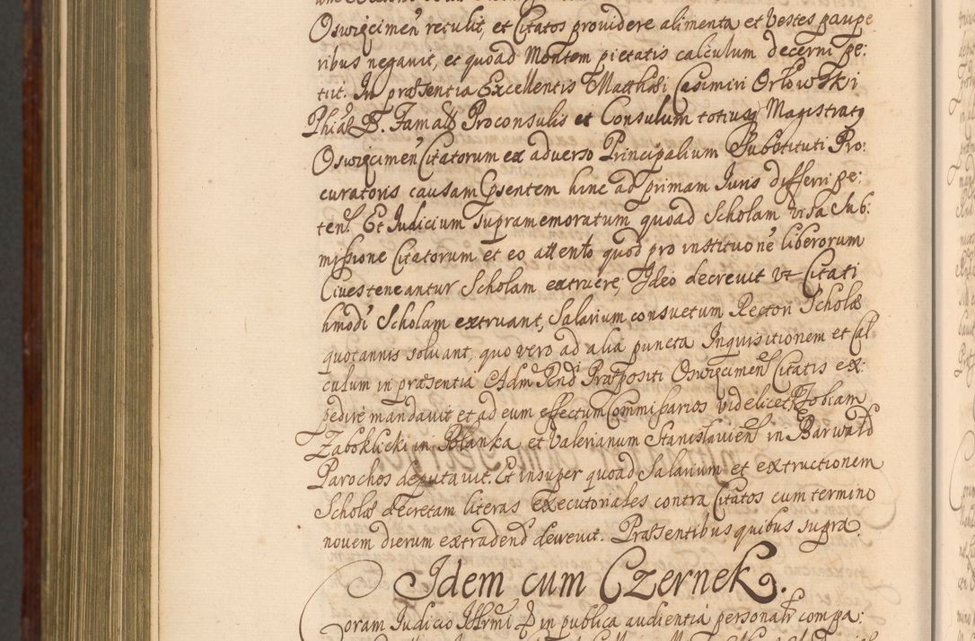 Zdjęcie nr 1411 dla obiektu archiwalnego: Acta actorum episcopalium R. D. Andreae Trzebicki, episcopi Cracoviensis et ducis Severiae a die 26 Augusti anni 1661 ad annum 1666 inclusive. Volumen III.