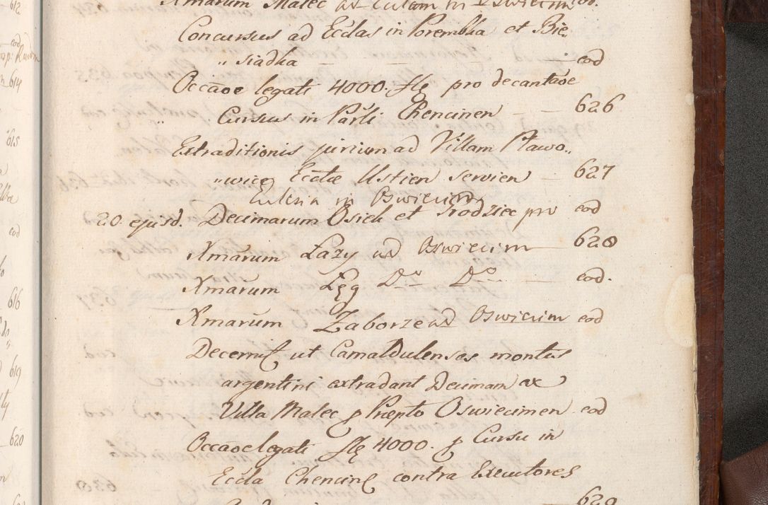 Zdjęcie nr 1618 dla obiektu archiwalnego: Acta actorum episcopalium R. D. Andreae Trzebicki, episcopi Cracoviensis et ducis Severiae a die 26 Augusti anni 1661 ad annum 1666 inclusive. Volumen III.