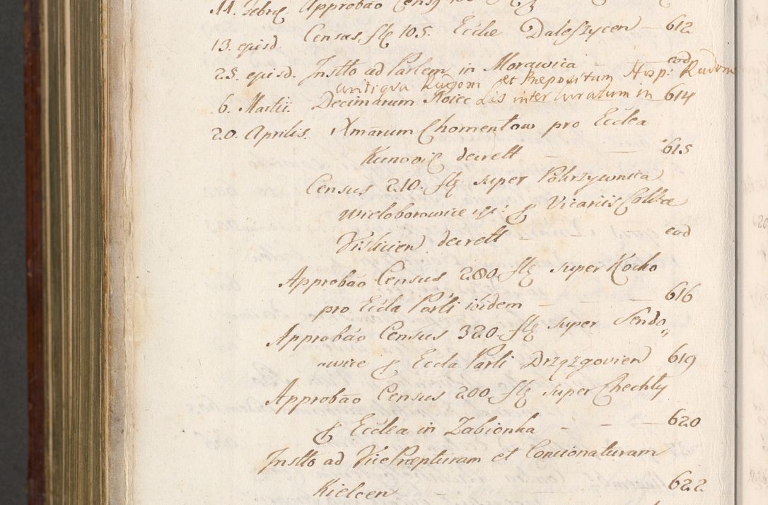 Zdjęcie nr 1617 dla obiektu archiwalnego: Acta actorum episcopalium R. D. Andreae Trzebicki, episcopi Cracoviensis et ducis Severiae a die 26 Augusti anni 1661 ad annum 1666 inclusive. Volumen III.